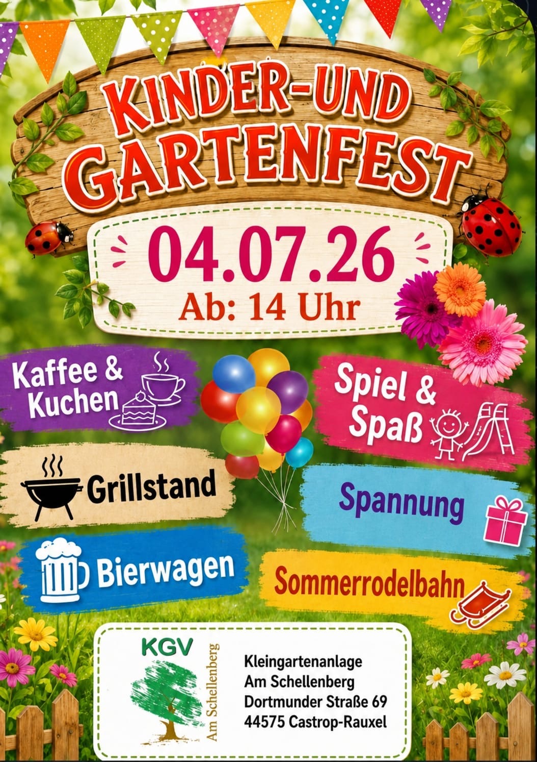 Kinder- und Gartenfest 2026
