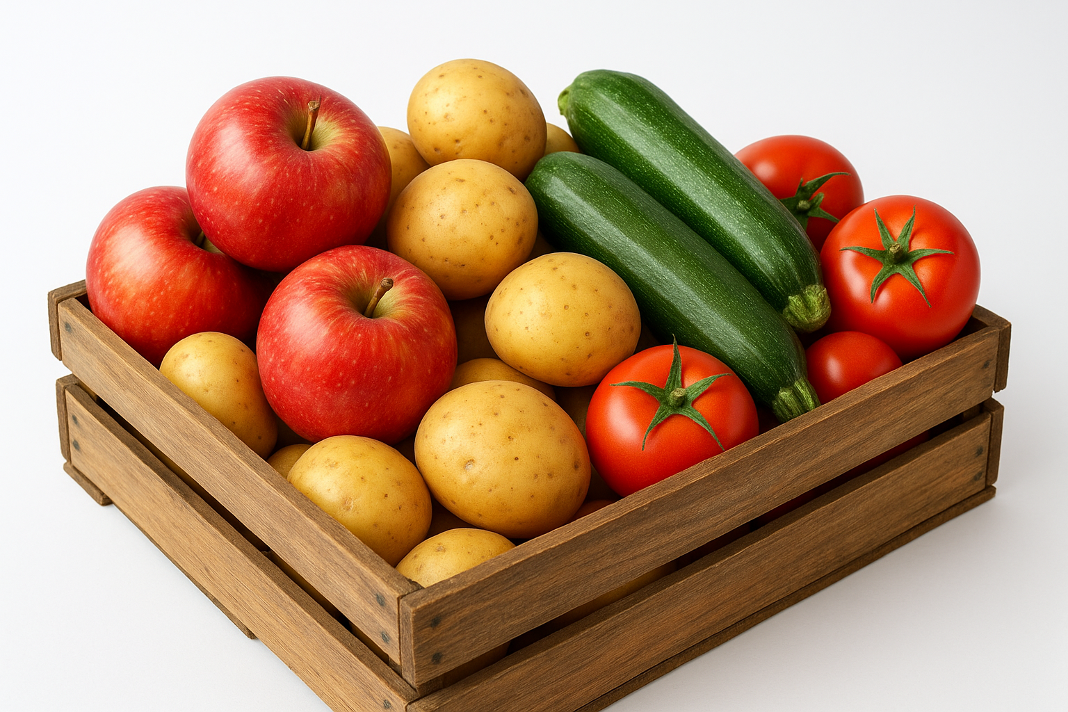 Obst- und Gemüsespende für Bedürftige