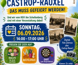 100 Jahre Castrop-Rauxel: Wir sind dabei
