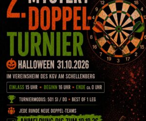 Zweites Mystery-Doppel-Turnier